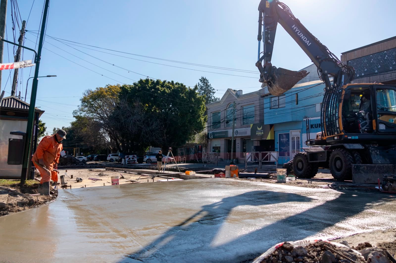 San Isidro avanza con obras de reparación de calles y veredas en distintos puntos del distrito